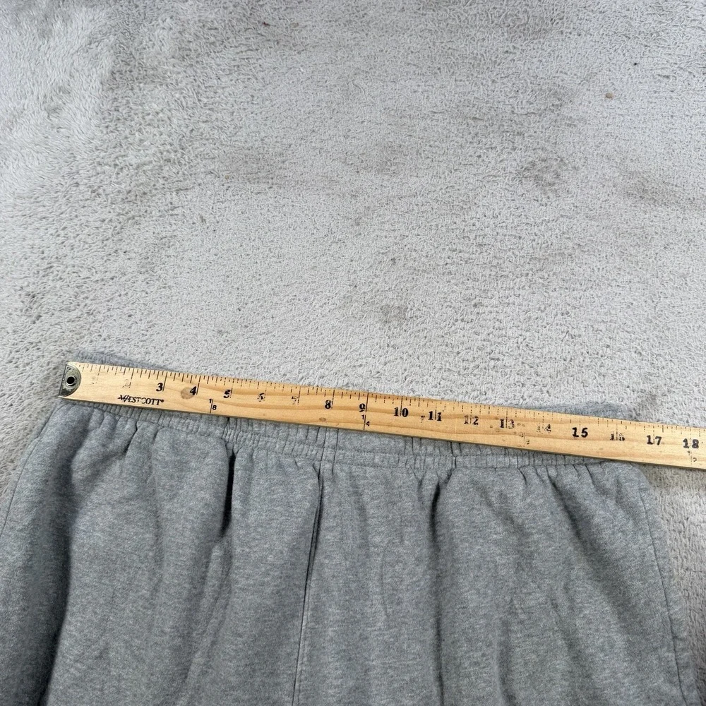 Nike Sweatpants Mens 2XL Grey Sportswear Club Fleece Drawstring Gym Joggers